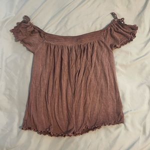 american eagle flowy top